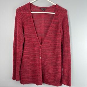 Eileen Fisher Deep Red Women's Cardigan